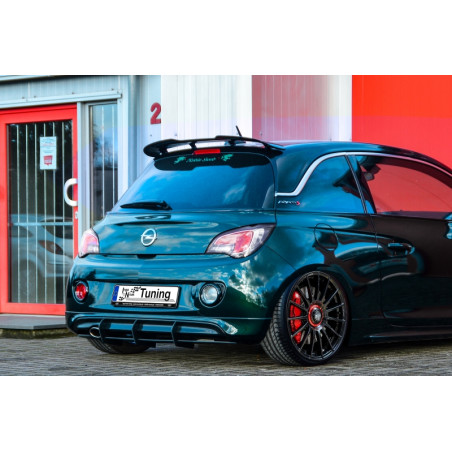 Sottoparaurti posteriore race look con flaps Opel Adam S + OPC Line (Cod. IN-INE-620045SRT-ABS)