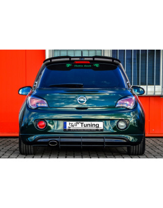 Sottoparaurti posteriore race look con flaps Opel Adam S + OPC Line (Cod. IN-INE-620045SRT-ABS)