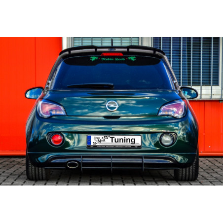 Sottoparaurti posteriore race look con flaps Opel Adam S + OPC Line (Cod. IN-INE-620045SRT-ABS)