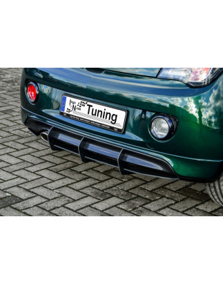 Sottoparaurti posteriore race look con flaps Opel Adam S + OPC Line (Cod. IN-INE-620045SRT-ABS)