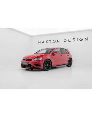 SPLITTER ANTERIORE V.5 Volkswagen Golf R / R-Line Mk7 Facelift (Cod. M-VW-GO-7F-R-FD5G)