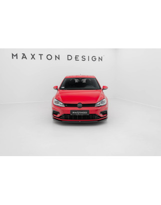 SPLITTER ANTERIORE V.6 Volkswagen Golf R / R-Line Mk7 Facelift (Cod. M-VW-GO-7F-R-FD6G)