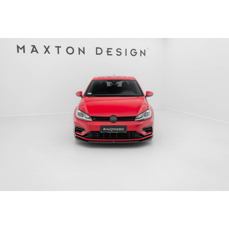 SPLITTER ANTERIORE V.6 Volkswagen Golf R / R-Line Mk7 Facelift (Cod. M-VW-GO-7F-R-FD6G)