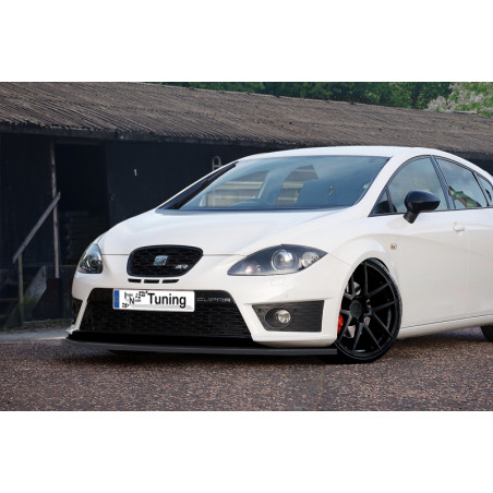 Spoiler paraurti anteriore in abs  Seat Leon 1P Cupra R (Cod. IN-INE-700031BR-ABS-G)