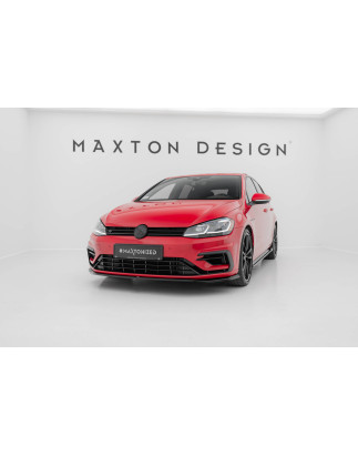 SPLITTER ANTERIORE V.7 Volkswagen Golf R / R-Line Mk7 Facelift (Cod. M-VW-GO-7F-R-FD7G)