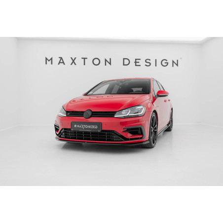 SPLITTER ANTERIORE V.7 Volkswagen Golf R / R-Line Mk7 Facelift (Cod. M-VW-GO-7F-R-FD7G)