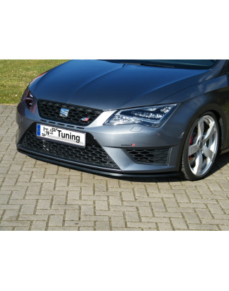 Spoiler paraurti anteriore in abs  Seat Leon 3  5F (Cod. IN-INE-700031C-ABS-C)