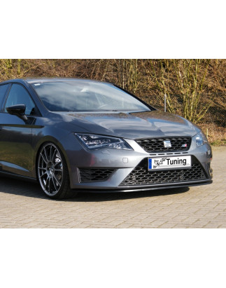 Spoiler paraurti anteriore in abs  Seat Leon 3  5F (Cod. IN-INE-700031C-ABS-G-2)