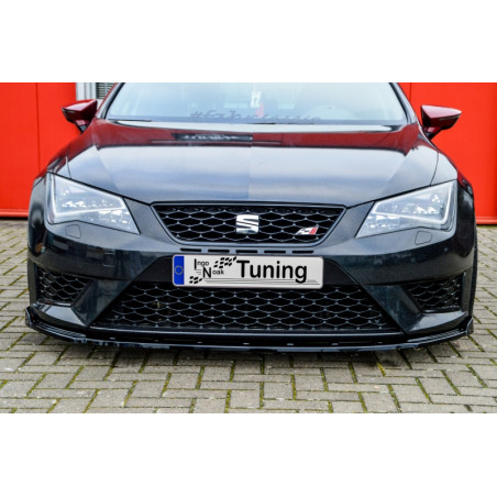 Spoiler paraurti anteriore in abs con flaps Phase 2 Seat Leon 3  5F (Cod. IN-INE-700031C-ABS(2W))