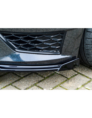 Spoiler paraurti anteriore in abs con flaps Phase 2 Seat Leon 3  5F (Cod. IN-INE-700031C-ABS(2W)-C)