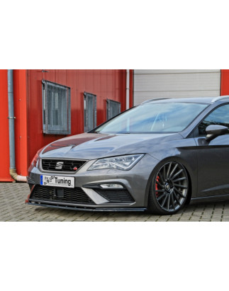 Spoiler paraurti anteriore in abs  Seat Leon 3 Facelift (Cod. IN-INE-700031C-ABS(F))