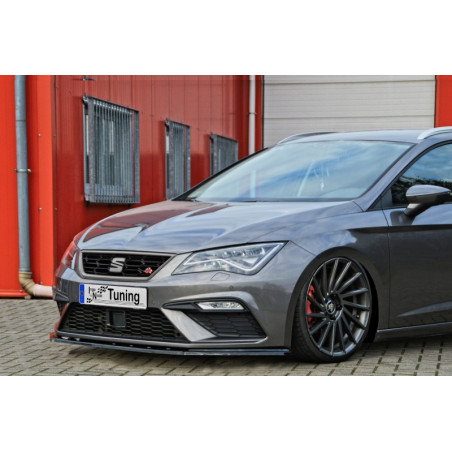 Spoiler paraurti anteriore in abs  Seat Leon 3 Facelift (Cod. IN-INE-700031C-ABS(F))