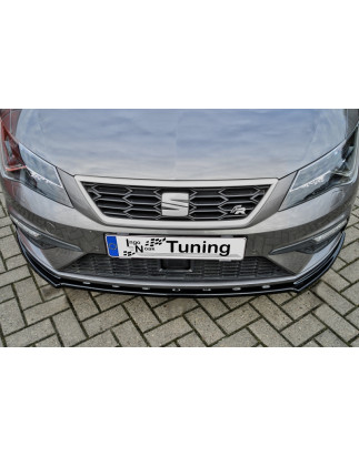Spoiler paraurti anteriore in abs  Seat Leon 3 Facelift (Cod. IN-INE-700031C-ABS(F))