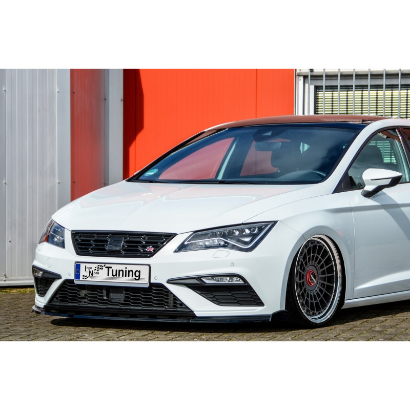 Spoiler paraurti anteriore in abs con flaps laterali Seat Leon 3 Facelift (Cod. IN-INE-700031C-ABS(F Spoiler paraurti anteriore in abs con flaps laterali Seat Leon 3 Facelift (Cod. IN-INE-700031C-ABS(F