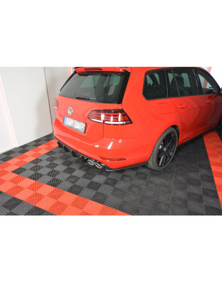 Splitters posteriori laterali V.1 VW GOLF 7 R VARIANT FACELIFT  (Cod. M-VW-GO-7F-R-VA-RSD1G)