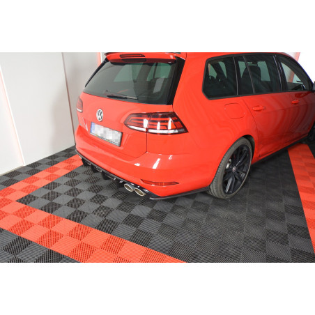 Splitters posteriori laterali V.1 VW GOLF 7 R VARIANT FACELIFT  (Cod. M-VW-GO-7F-R-VA-RSD1G)