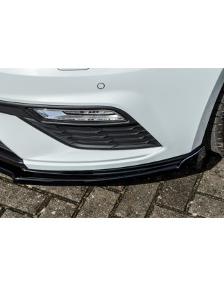 Spoiler paraurti anteriore in abs con flaps laterali Seat Leon 3 Facelift (Cod. IN-INE-700031C-ABS(F