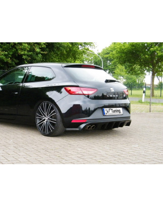 Sottoparaurti posteriore incl. Diffusore posteriore3 tlg. Seat Leon 3  5F (Cod. IN-INE-700045C-ABS  