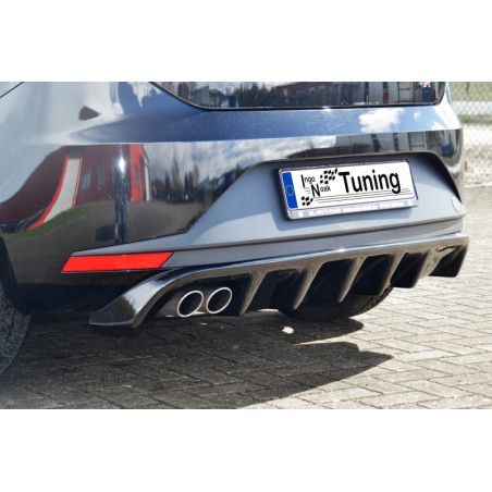 Sottoparaurti posteriore Diffusore posteriore Seat Leon 3  5F (Cod. IN-INE-700045C-ABS -G)