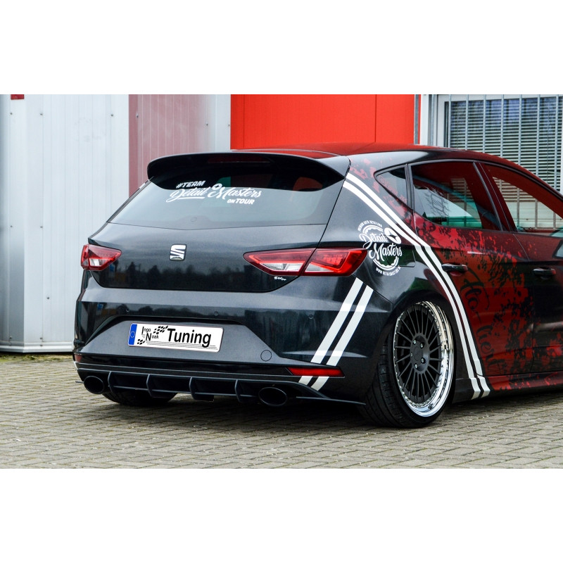 Kit pinne posteriori per diffusore incl. Seiten Flaps  Seat Leon 3  5F (Cod. IN-INE-700045CCRT-ABS)
