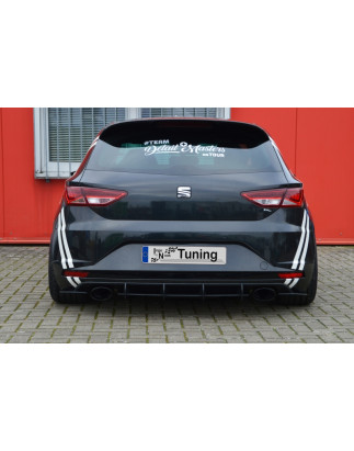 Kit pinne posteriori per diffusore incl. Seiten Flaps  Seat Leon 3  5F (Cod. IN-INE-700045CCRT-ABS)