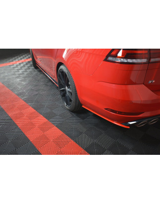 Splitters posteriori laterali V.2 VW GOLF 7 R VARIANT FACELIFT  (Cod. M-VW-GO-7F-R-VA-RSD2RED)