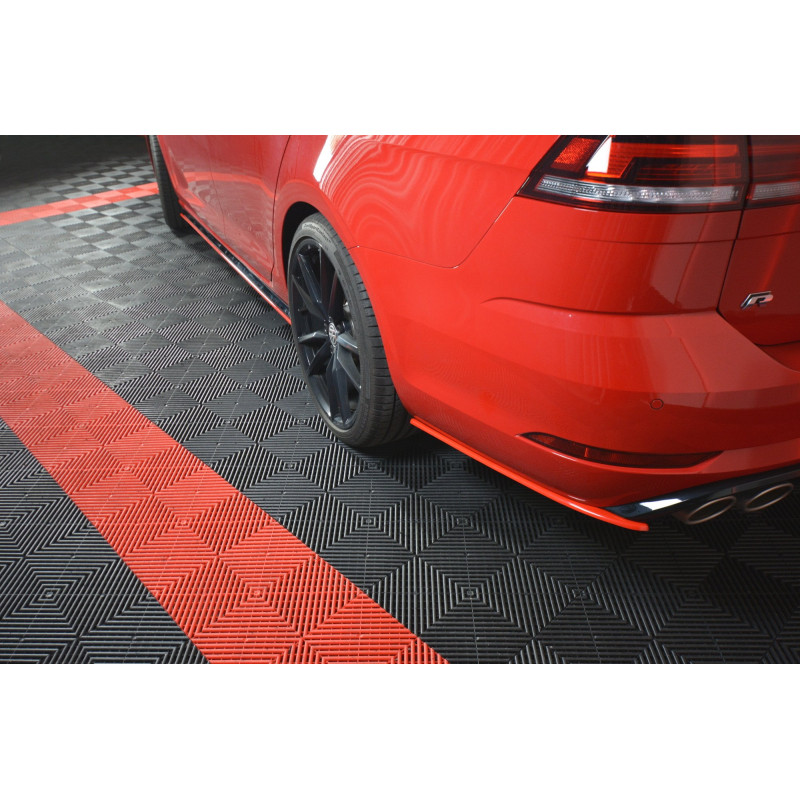 Splitters posteriori laterali V.2 VW GOLF 7 R VARIANT FACELIFT  (Cod. M-VW-GO-7F-R-VA-RSD2RED)