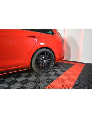 Splitters posteriori laterali V.2 VW GOLF 7 R VARIANT FACELIFT  (Cod. M-VW-GO-7F-R-VA-RSD2RED)