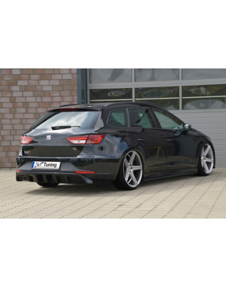 Sottoparaurti posteriore Diffusore posteriore  Seat Leon 3  5F (Cod. IN-INE-700045ST-ABS -C)