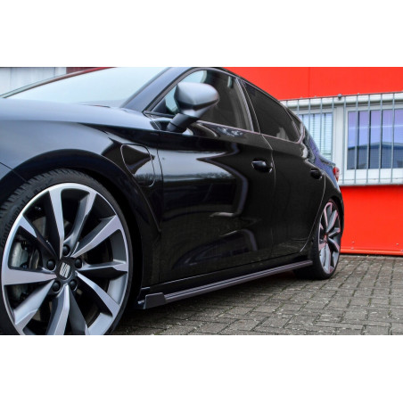 Set minigonne Cup con flaps anteriori race look   Seat Leon 4 ST ( KL) (Cod. IN-INE-700050DWV-ABS-C-