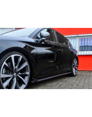 Set minigonne Cup con flaps anteriori race look   Seat Leon 4 ST ( KL) (Cod. IN-INE-700050DWV-ABS-G-