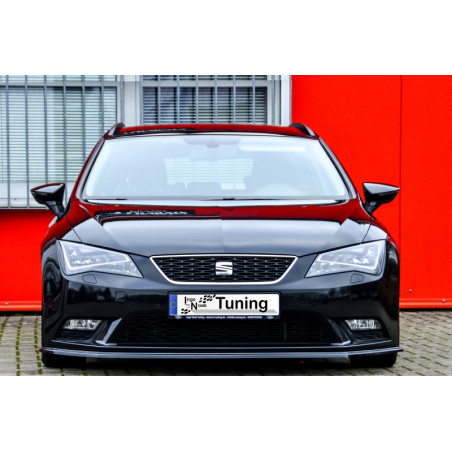 Spoiler paraurti anteriore in abs  Seat Leon 3  5F (Cod. IN-INE-700131C-ABS-G)