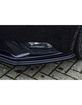 Spoiler paraurti anteriore in abs  Seat Leon 3  5F (Cod. IN-INE-700131C-ABS-G)