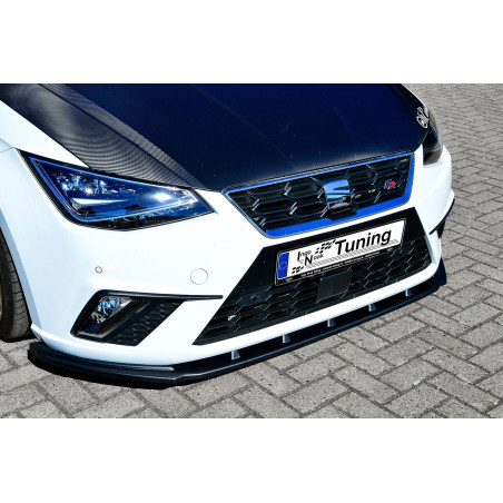 Spoiler paraurti anteriore in abs  Seat Ibiza 5 6F KJ (Cod. IN-INE-710031D-ABS)