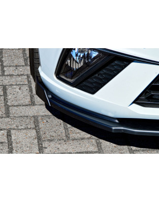 Spoiler paraurti anteriore in abs con flaps laterali Seat Ibiza 5 6F KJ (Cod. IN-INE-710031DW-ABS)