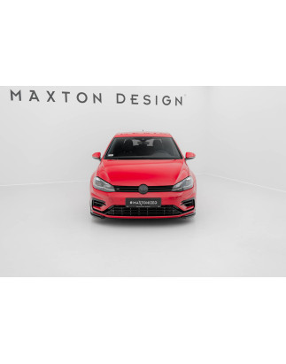 Splitters laterali anteriori Volkswagen Golf R / R-Line Mk7 Facelift (Cod. M-VW-GO-7F-R-FD8G)