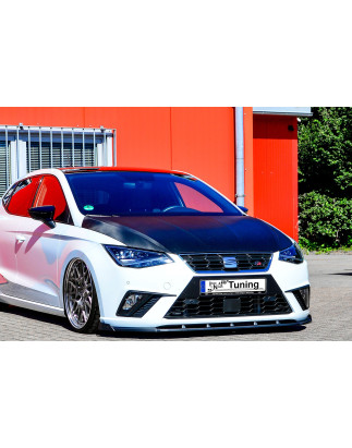 Spoiler paraurti anteriore in abs con flaps laterali Seat Ibiza 5 6F KJ (Cod. IN-INE-710031DW-ABS-G)