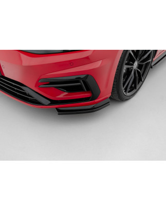 Splitters laterali anteriori Volkswagen Golf R / R-Line Mk7 Facelift (Cod. M-VW-GO-7F-R-FD8G)