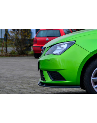 Spoiler paraurti anteriore in abs  Seat Ibiza 6J SC/ST (Cod. IN-INE-710131C(VF)-ABS-C)