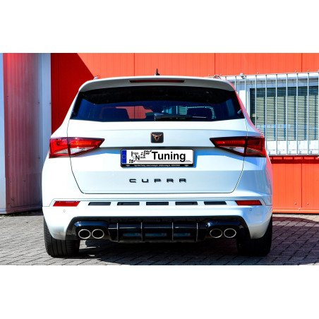 Sottoparaurti posteriore race look con flaps( Non adatto per AHK) Cupra Ateca 5FP (Cod. IN-INE-74004