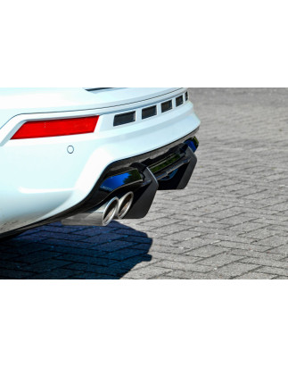 Sottoparaurti posteriore race look con flaps( adatto per AHK) Cupra Ateca 5FP (Cod. IN-INE-740045RRT