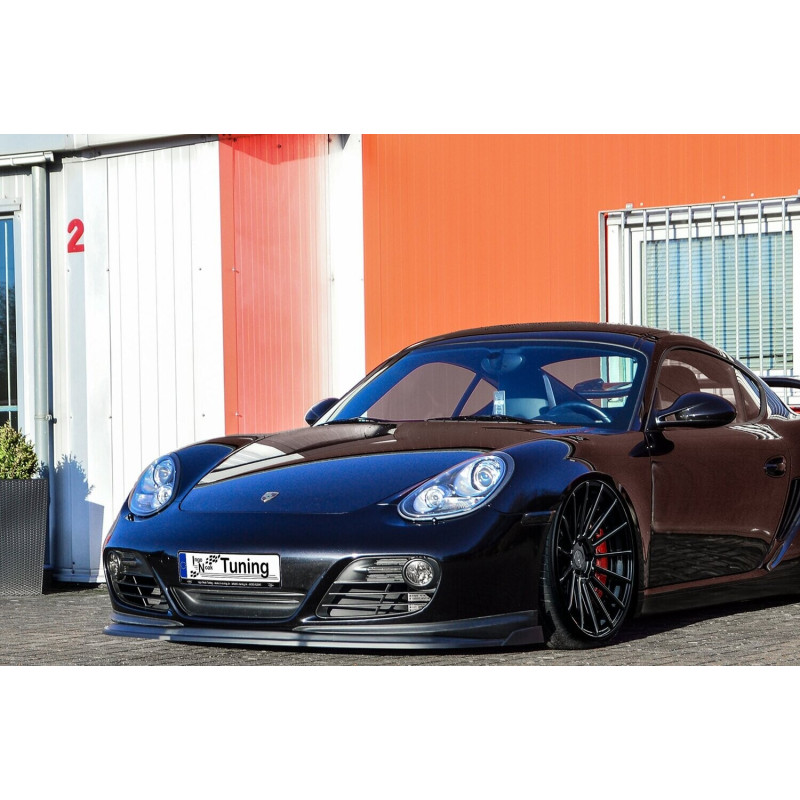 Spoiler paraurti anteriore in abs mit en Wing Porsche Cayman 987 (Cod. IN-INE-920031B(W)-ABS-C)