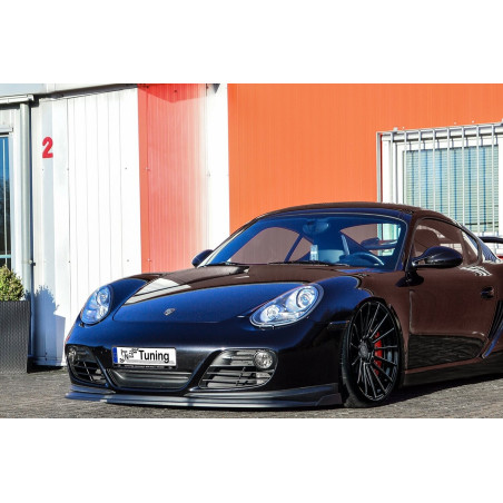 Spoiler paraurti anteriore in abs mit en Wing Porsche Cayman 987 (Cod. IN-INE-920031B(W)-ABS-C)
