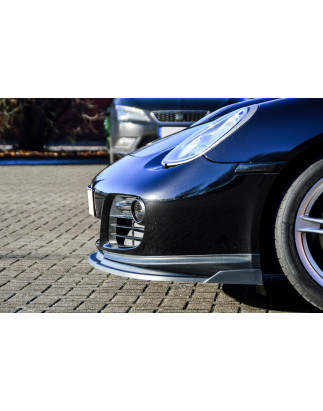 Spoiler paraurti anteriore in abs con alettone Porsche Cayman 987 (Cod. IN-INE-920031B(W)-ABS-G)
