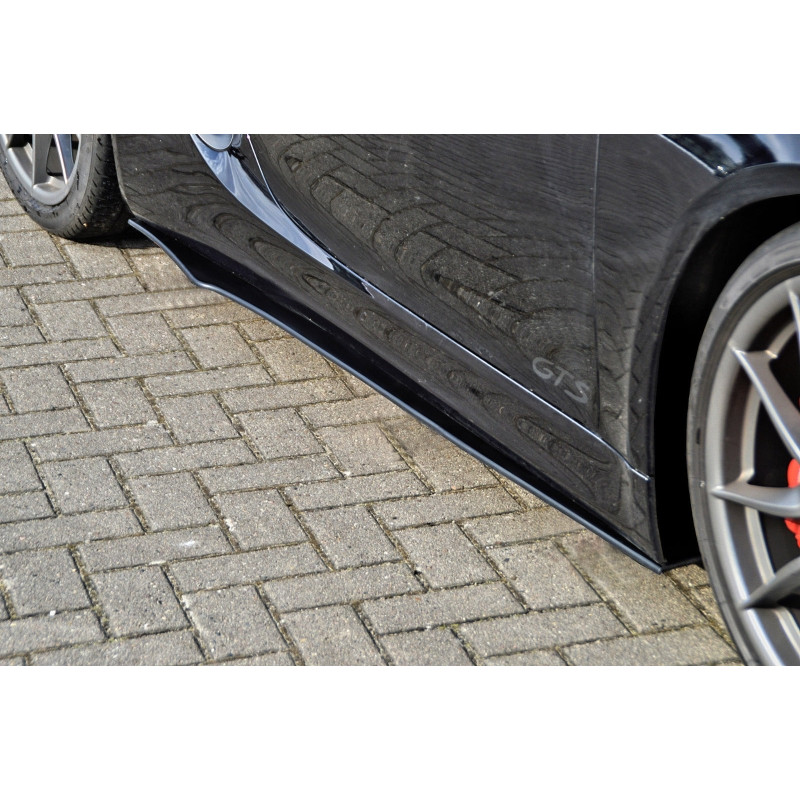 Set minigonne laterali Cup 2 look Porsche Cayman 981 (Cod. IN-INE-CUP2501698-ABS-G-2)