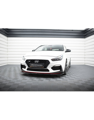 SPLITTER ANTERIORE V.2 Hyundai I30 N Mk3  / Fastback (Cod. M-HY-I30-3-N-FD2G)
