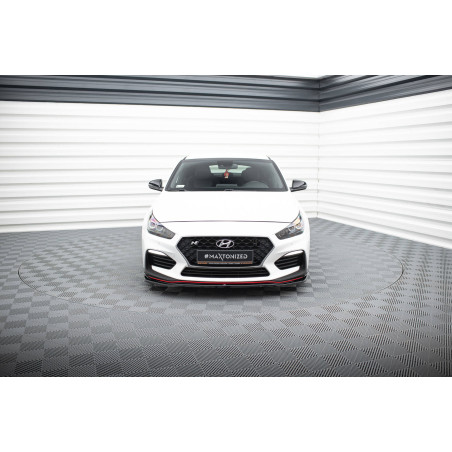 SPLITTER ANTERIORE V.2 Hyundai I30 N Mk3  / Fastback (Cod. M-HY-I30-3-N-FD2G)