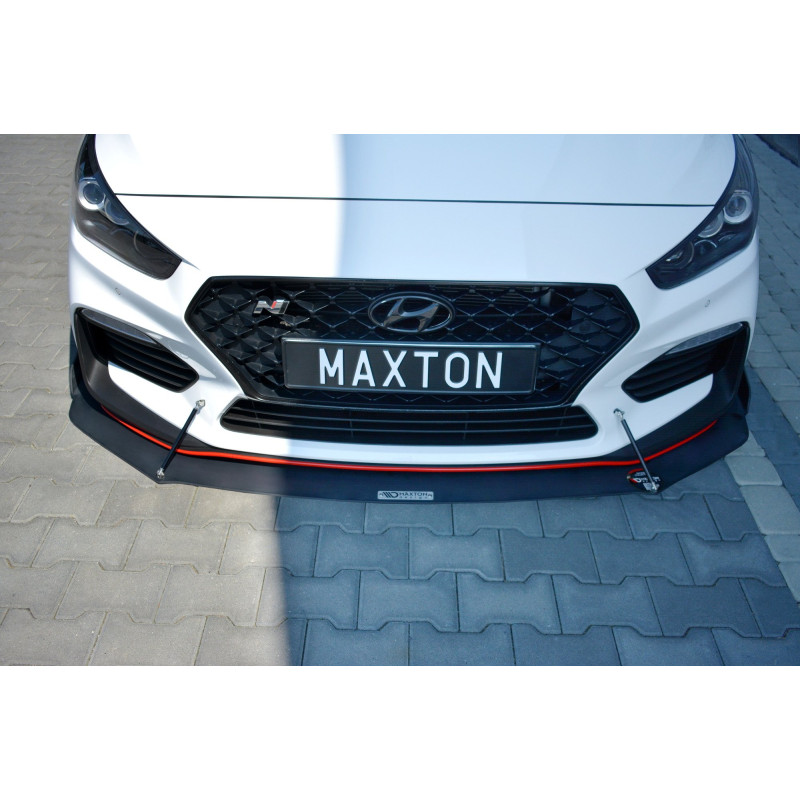 SPLITTER RACING ANTERIORE HYUNDAI I30 Mk3 N  (Cod. M-HY-I30-3-N-CNC-FD1A)