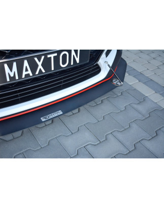 SPLITTER RACING ANTERIORE HYUNDAI I30 Mk3 N  (Cod. M-HY-I30-3-N-CNC-FD1A)
