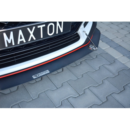 SPLITTER RACING ANTERIORE HYUNDAI I30 Mk3 N  (Cod. M-HY-I30-3-N-CNC-FD1A)